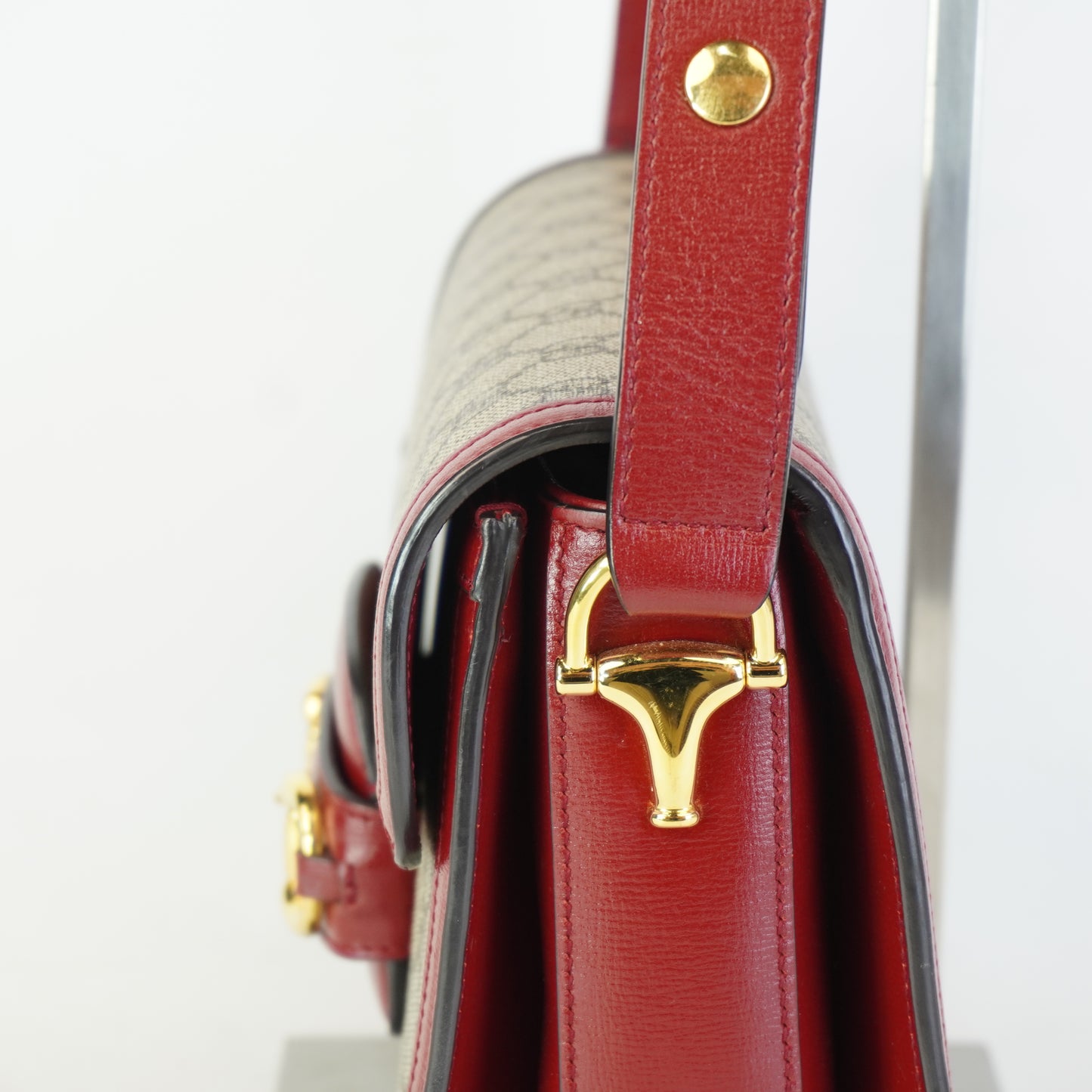 Gucci Horsebit Medium Red GHW