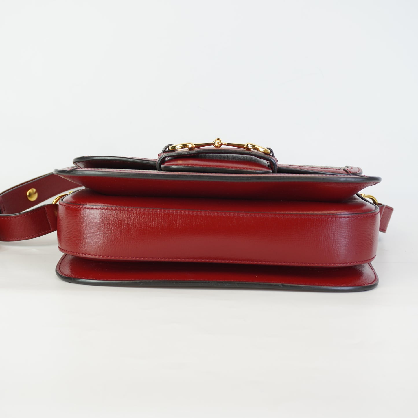 Gucci Horsebit Medium Red GHW