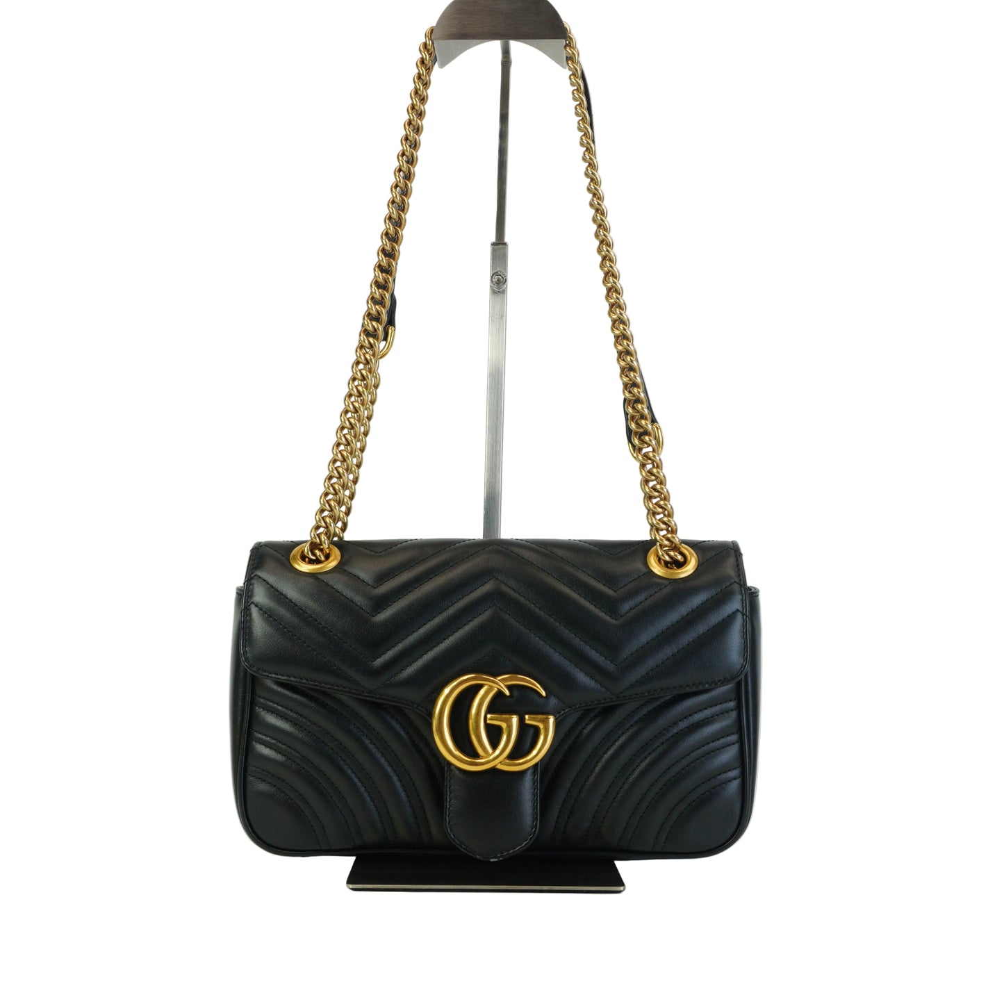 Gucci	GG Marmont Matelasse Small Black GHW