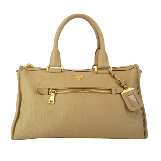 Prada Vitello Daino Beige