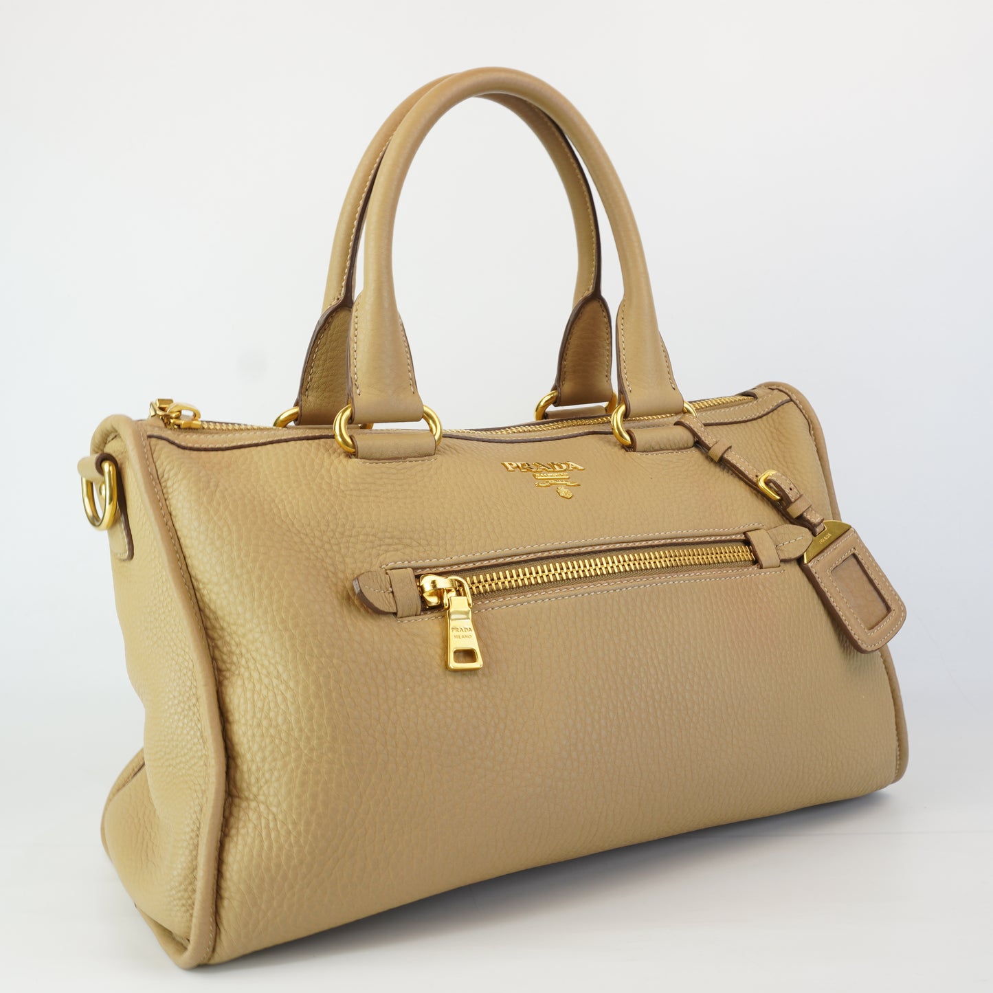 Prada Vitello Daino Beige