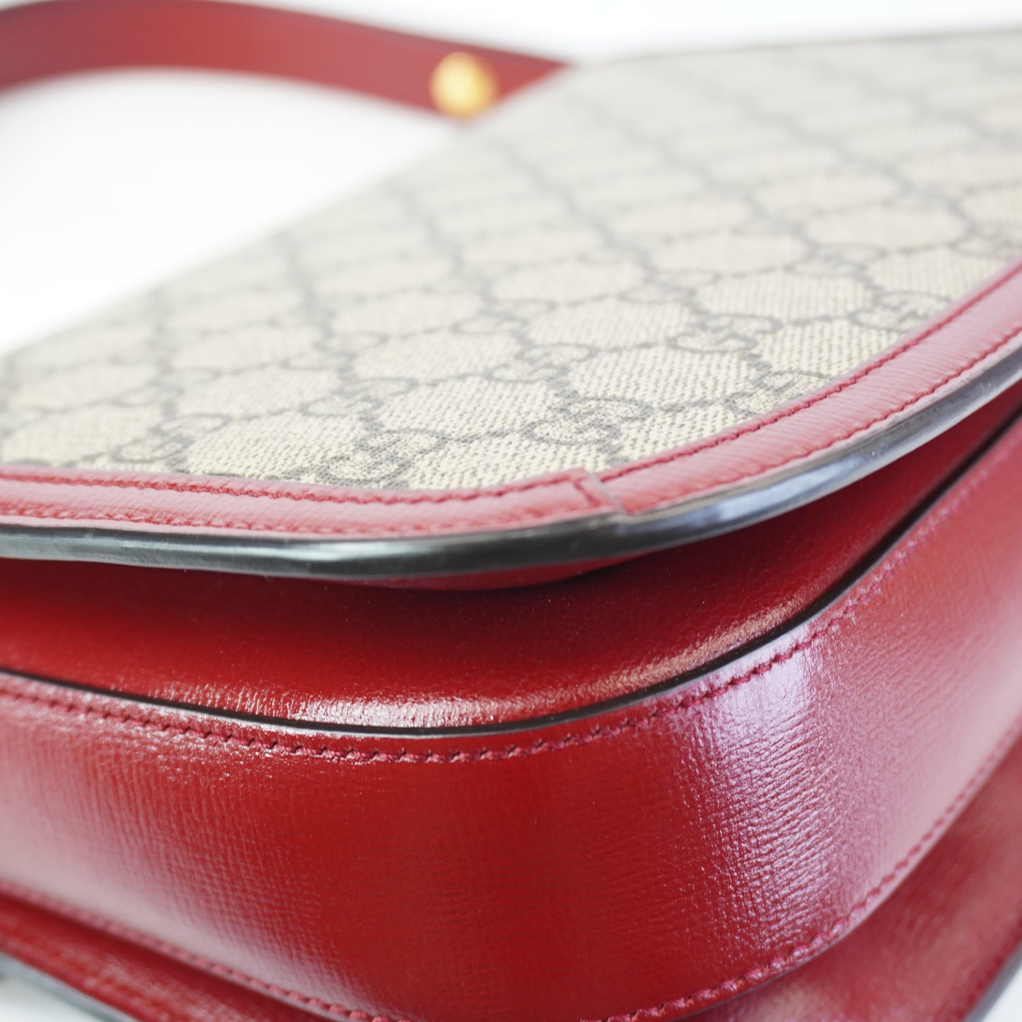 Gucci Horsebit Medium Red GHW
