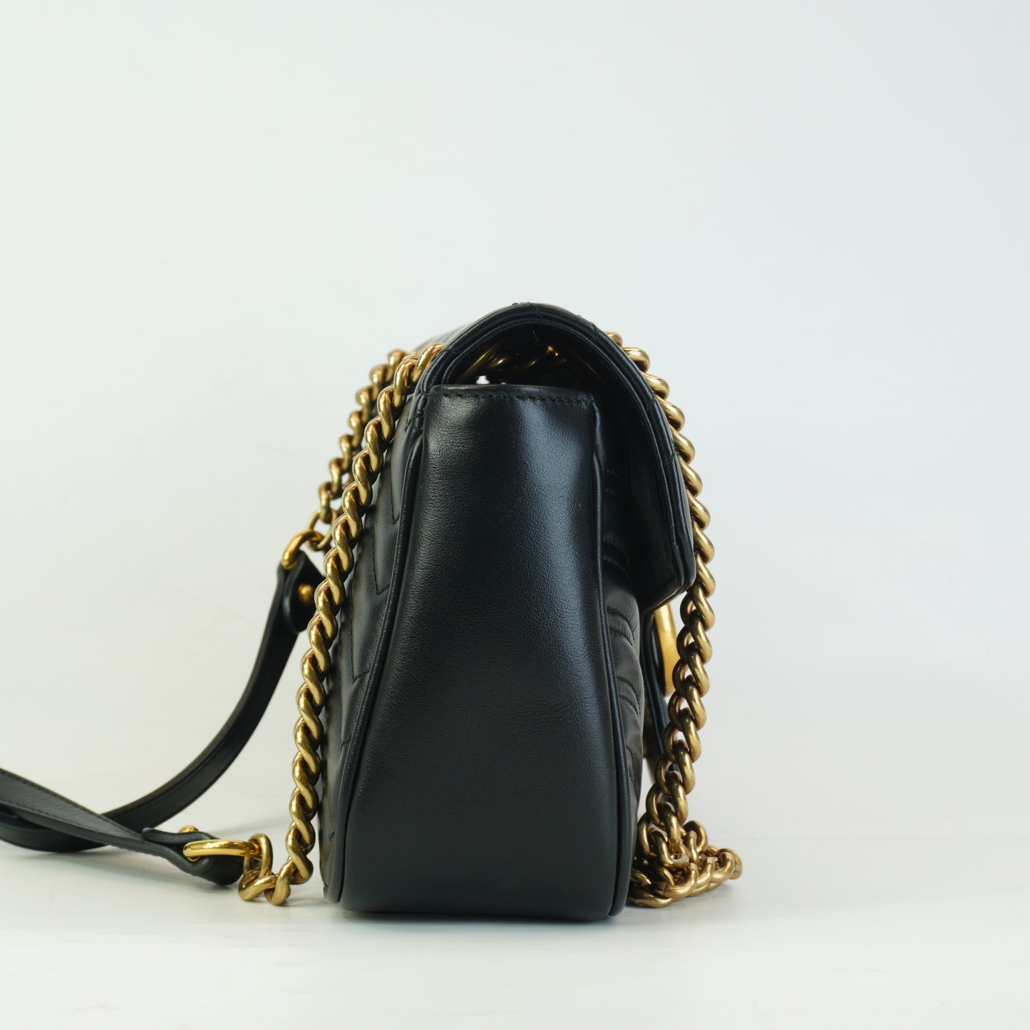 Gucci	GG Marmont Matelasse Small Black GHW