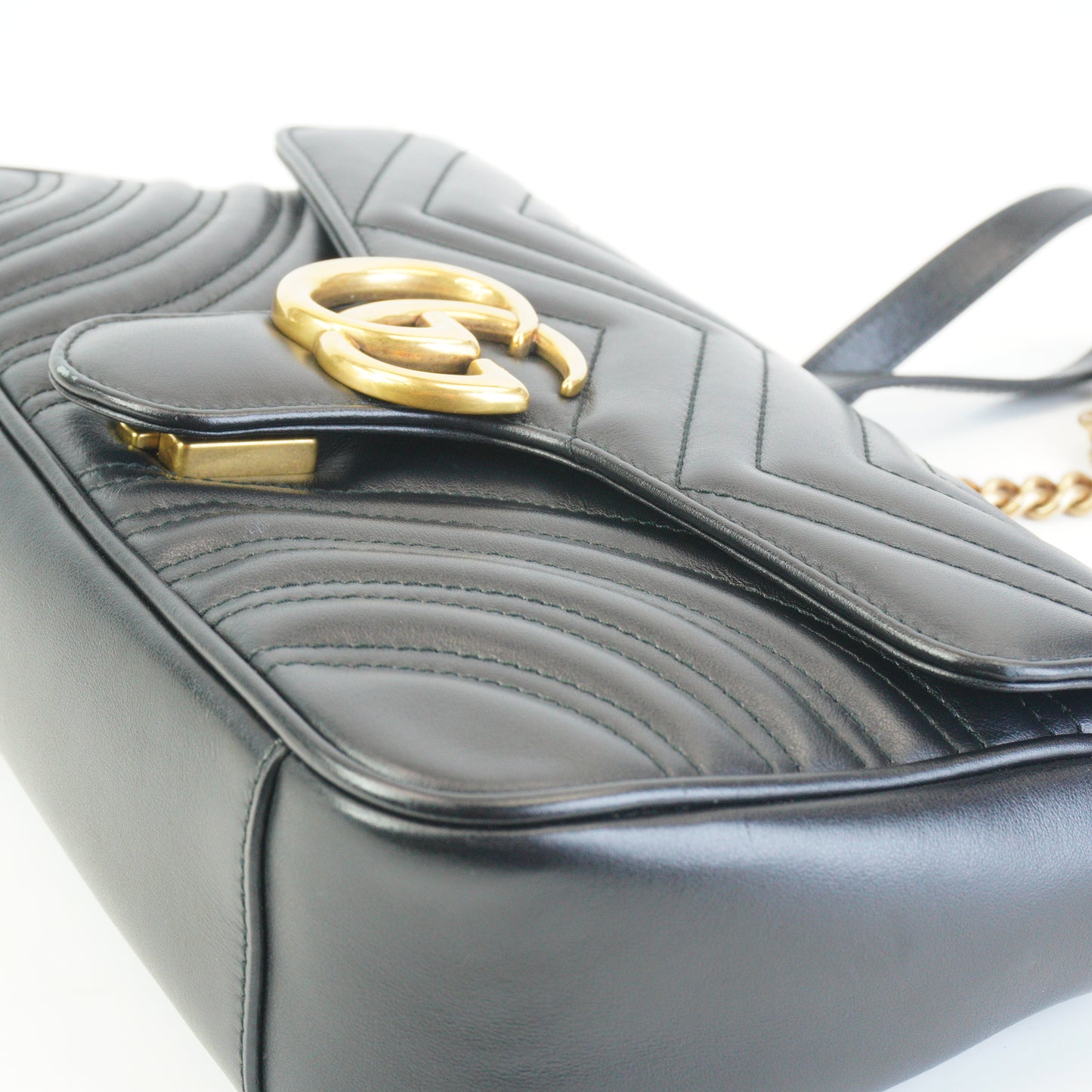 Gucci	GG Marmont Matelasse Small Black GHW