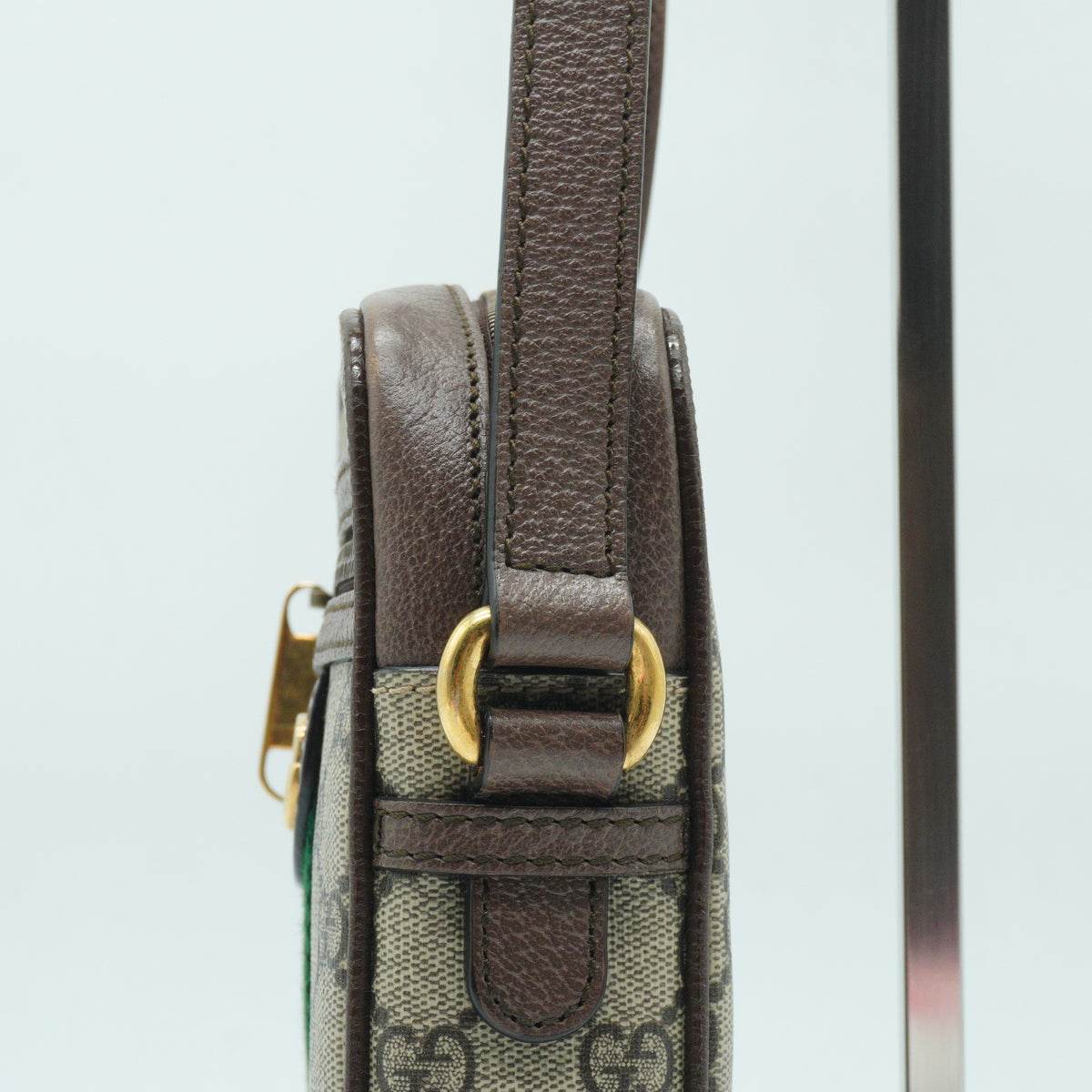 Gucci GG Supreme Ophidia Mini Messenger Bag GHW