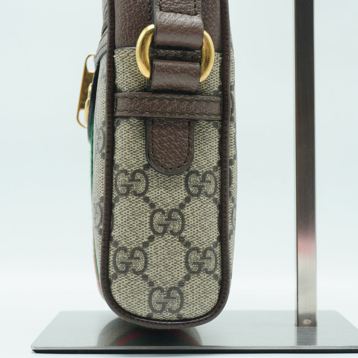 Gucci GG Supreme Ophidia Mini Messenger Bag GHW