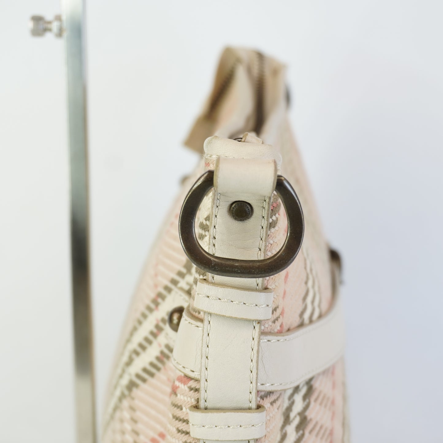 Burberry	Blue Label Nova Check Shoulder Bag BHW Medium