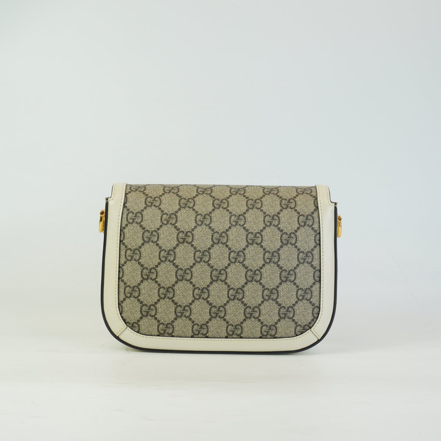 Gucci	Horsebit 1955 White Trims Mini GHW