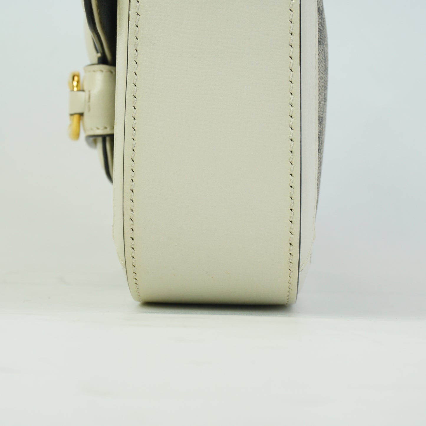 Gucci	Horsebit 1955 White Trims Mini GHW