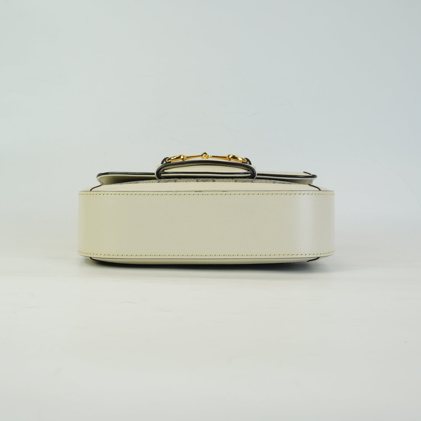 Gucci	Horsebit 1955 White Trims Mini GHW