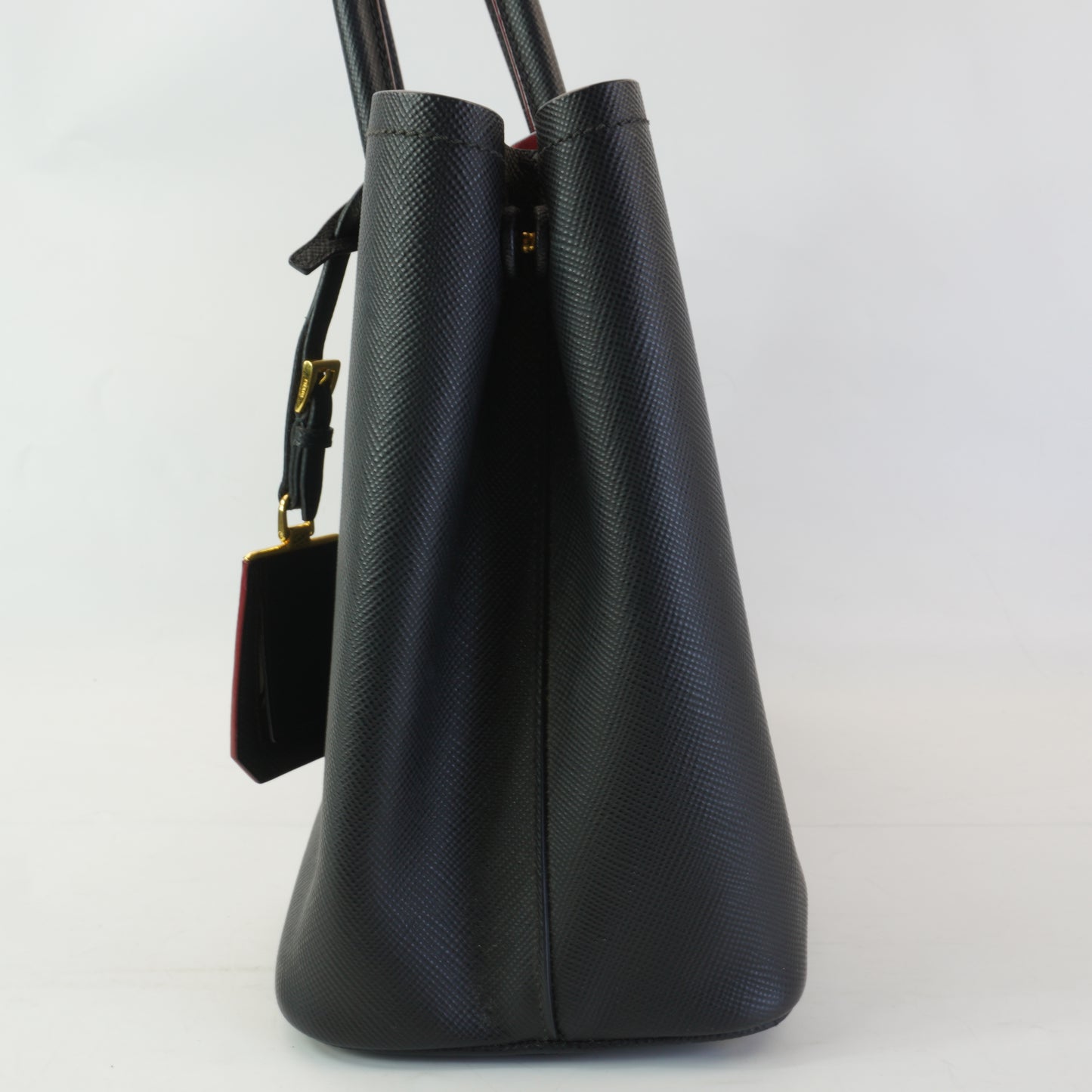 Prada Saffiano Double Bag GHW Large