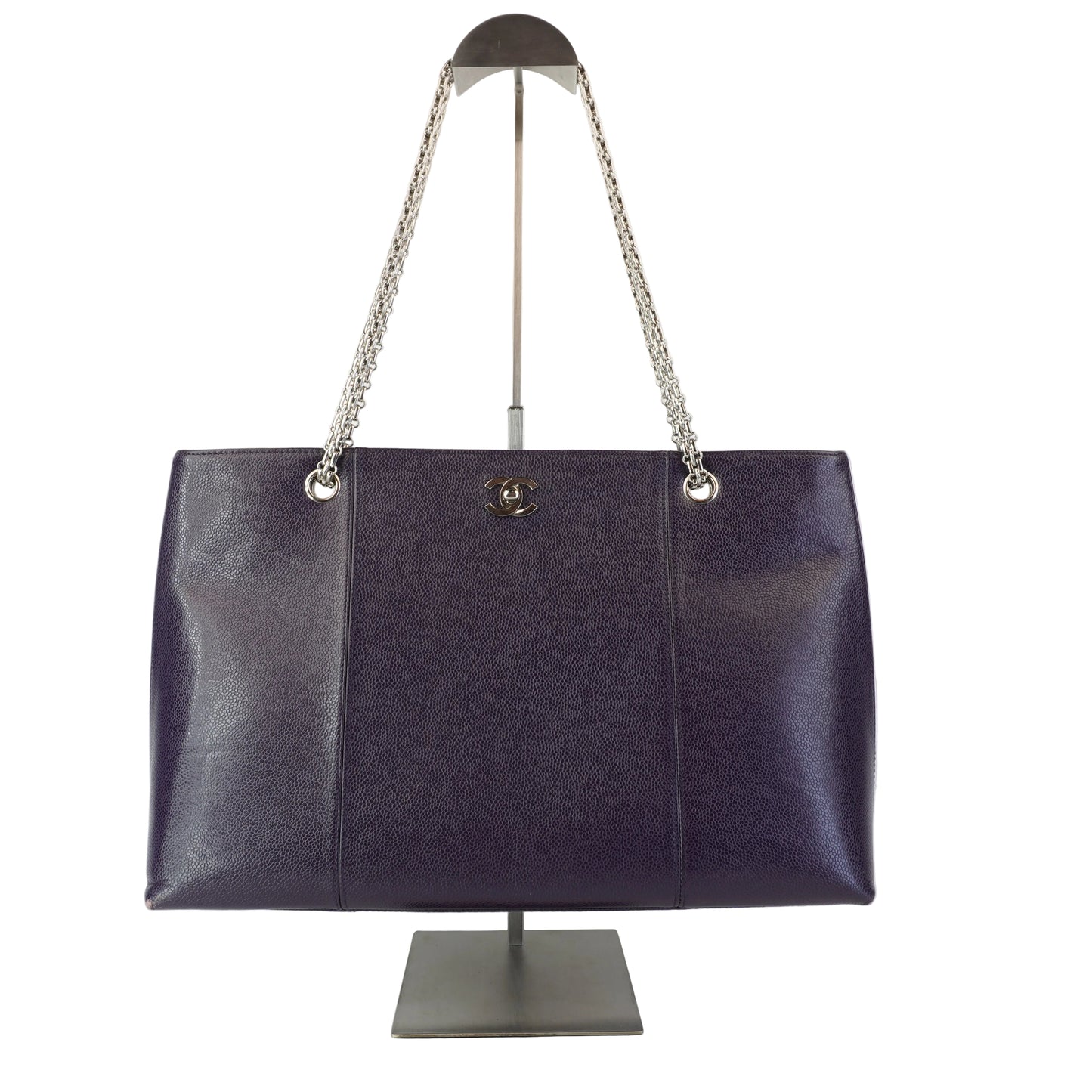 Chanel	Purple Bijoux Chain Shoulder Bag
