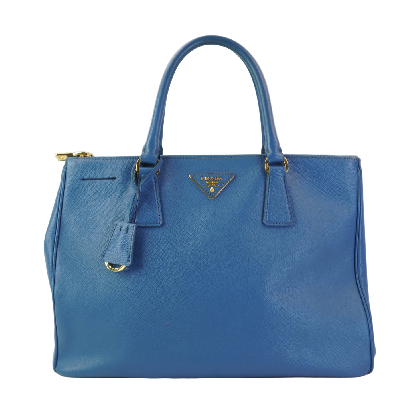 Prada	Galleria Saffiano Dual Zip GHW Large