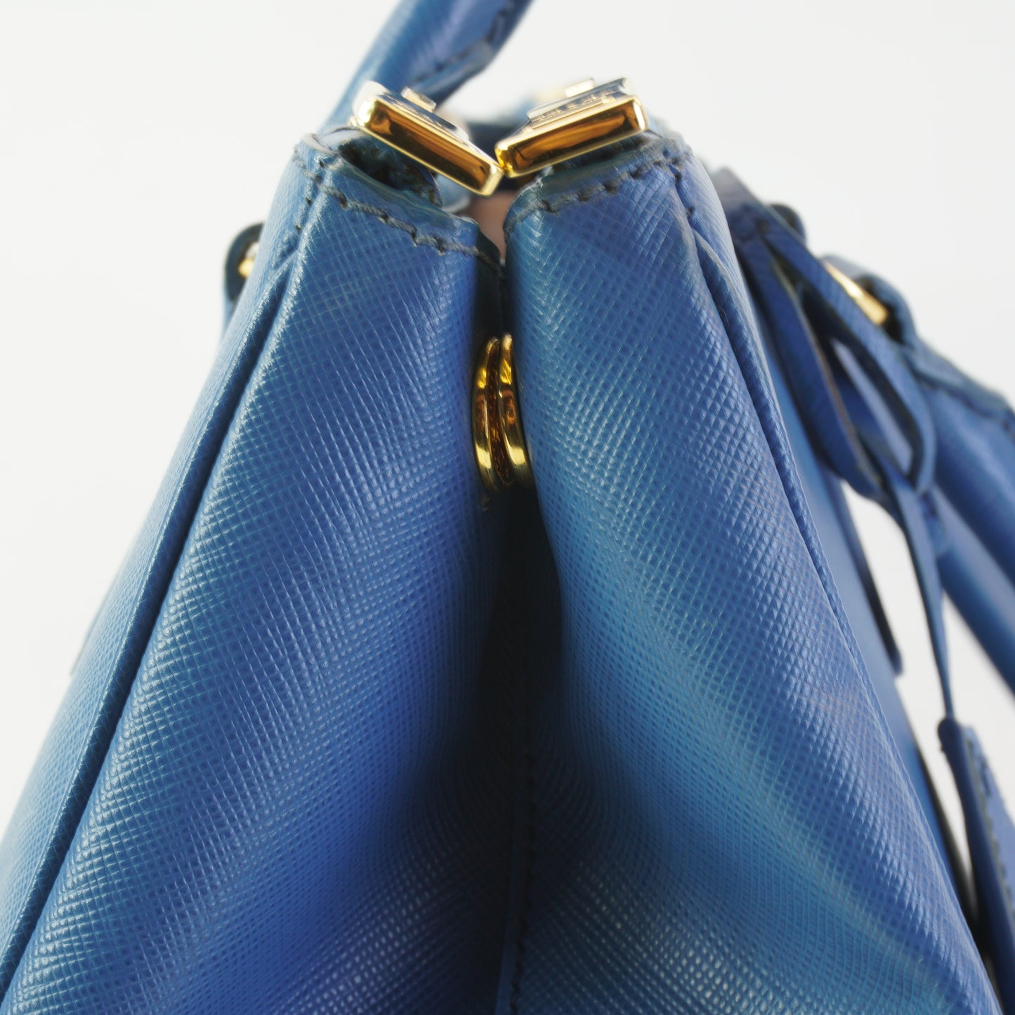 Prada	Galleria Saffiano Dual Zip GHW Large