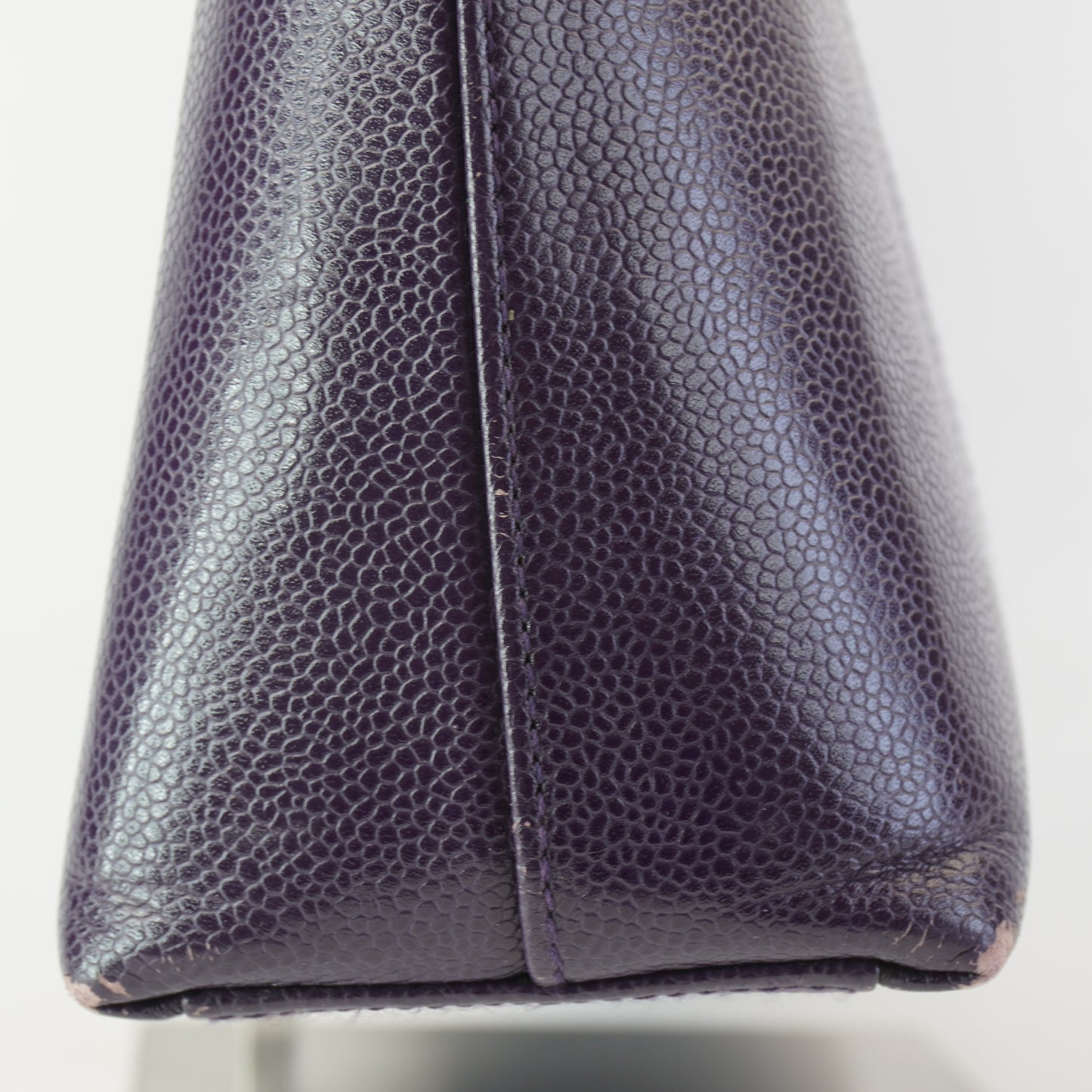 Chanel	Purple Bijoux Chain Shoulder Bag