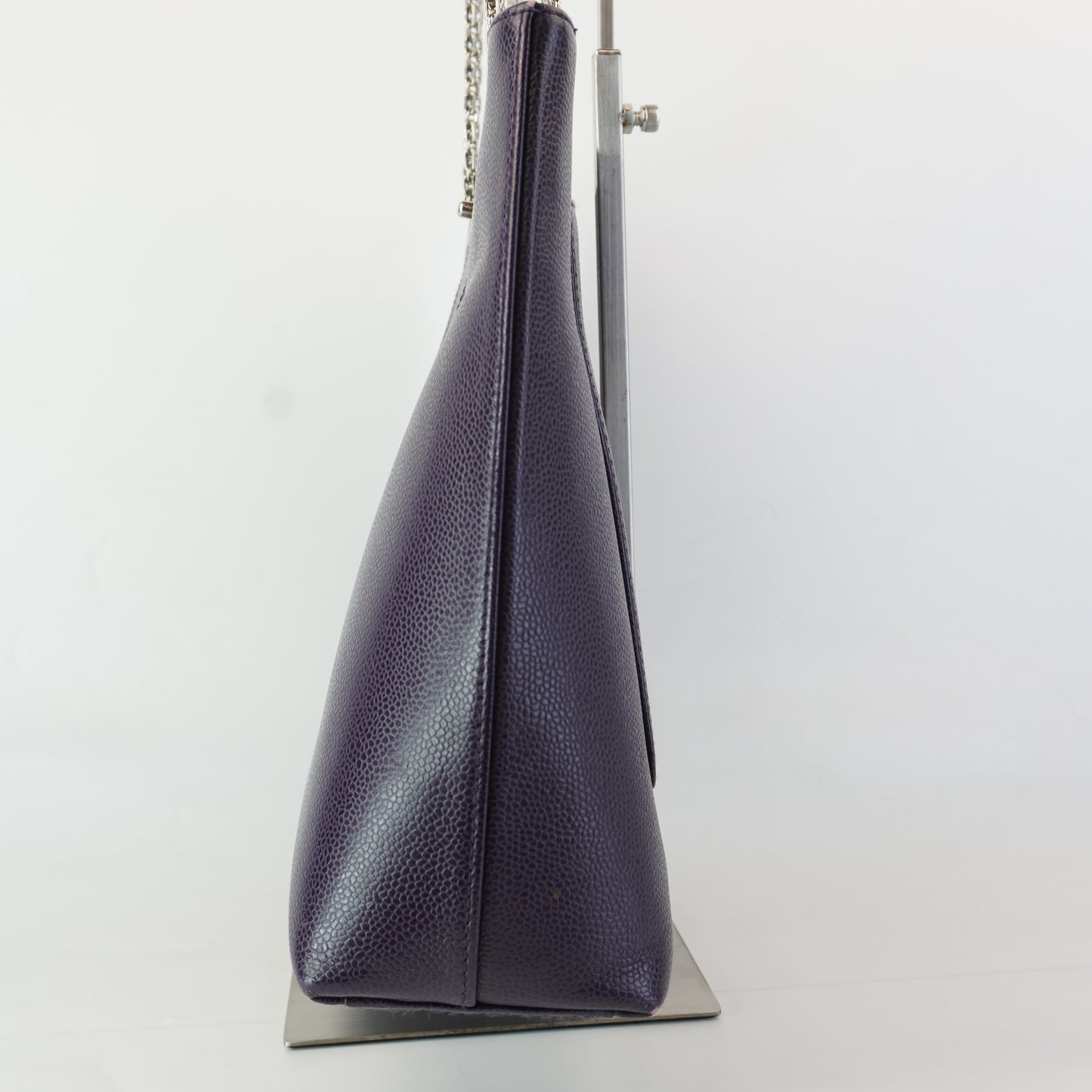 Chanel	Purple Bijoux Chain Shoulder Bag