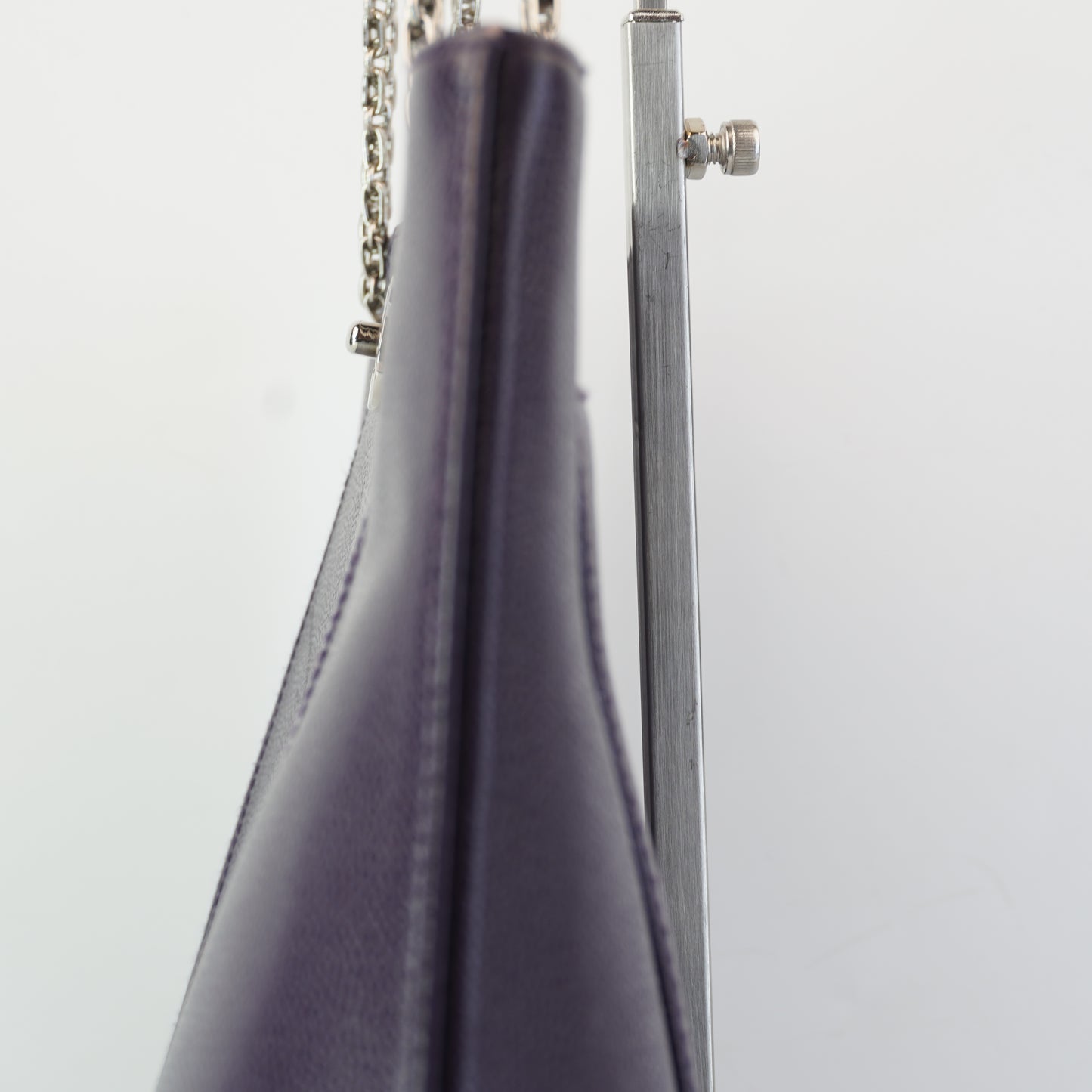 Chanel	Purple Bijoux Chain Shoulder Bag