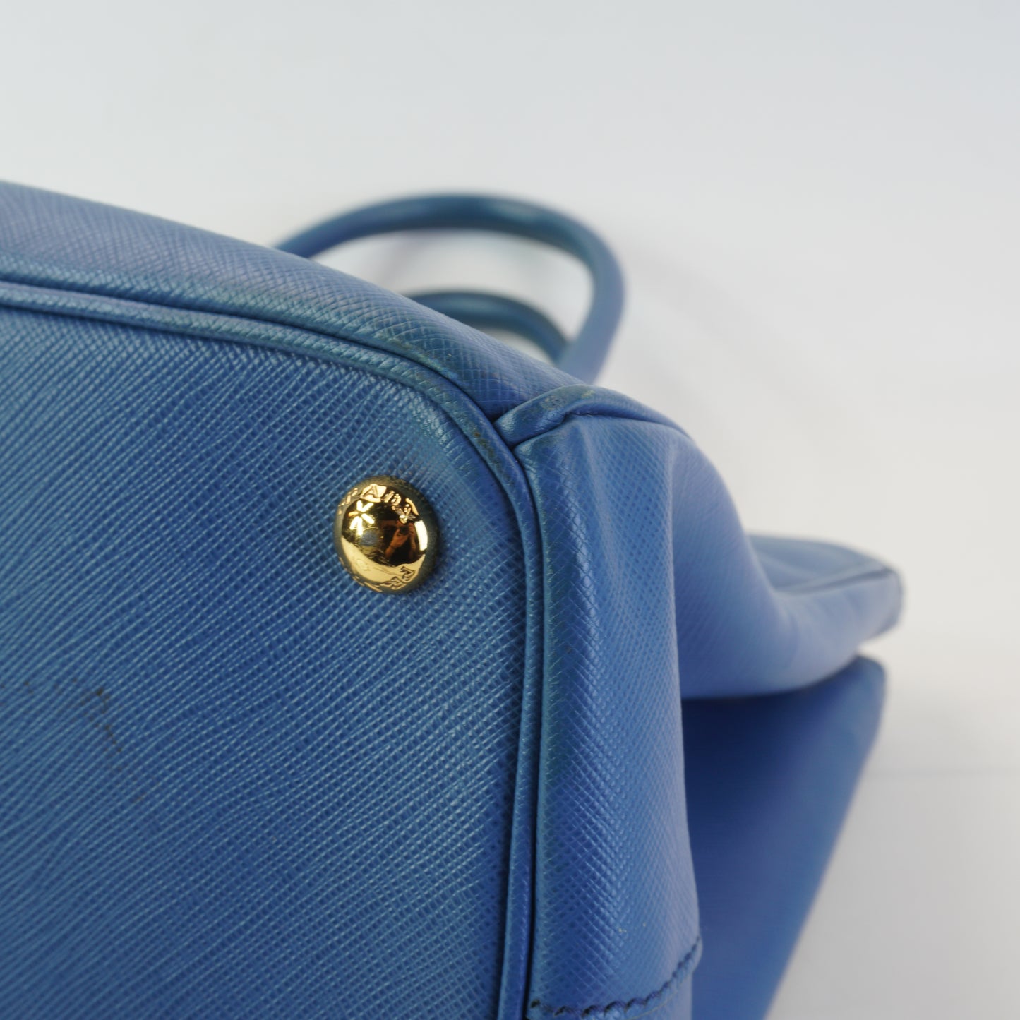 Prada	Galleria Saffiano Dual Zip GHW Large