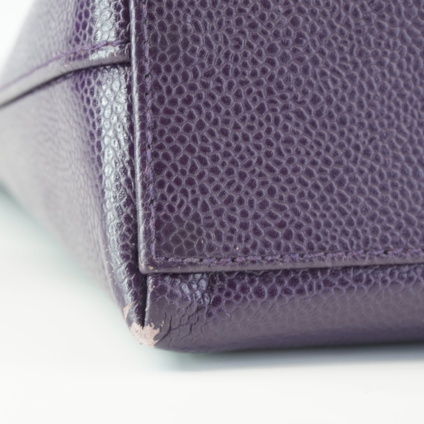 Chanel	Purple Bijoux Chain Shoulder Bag