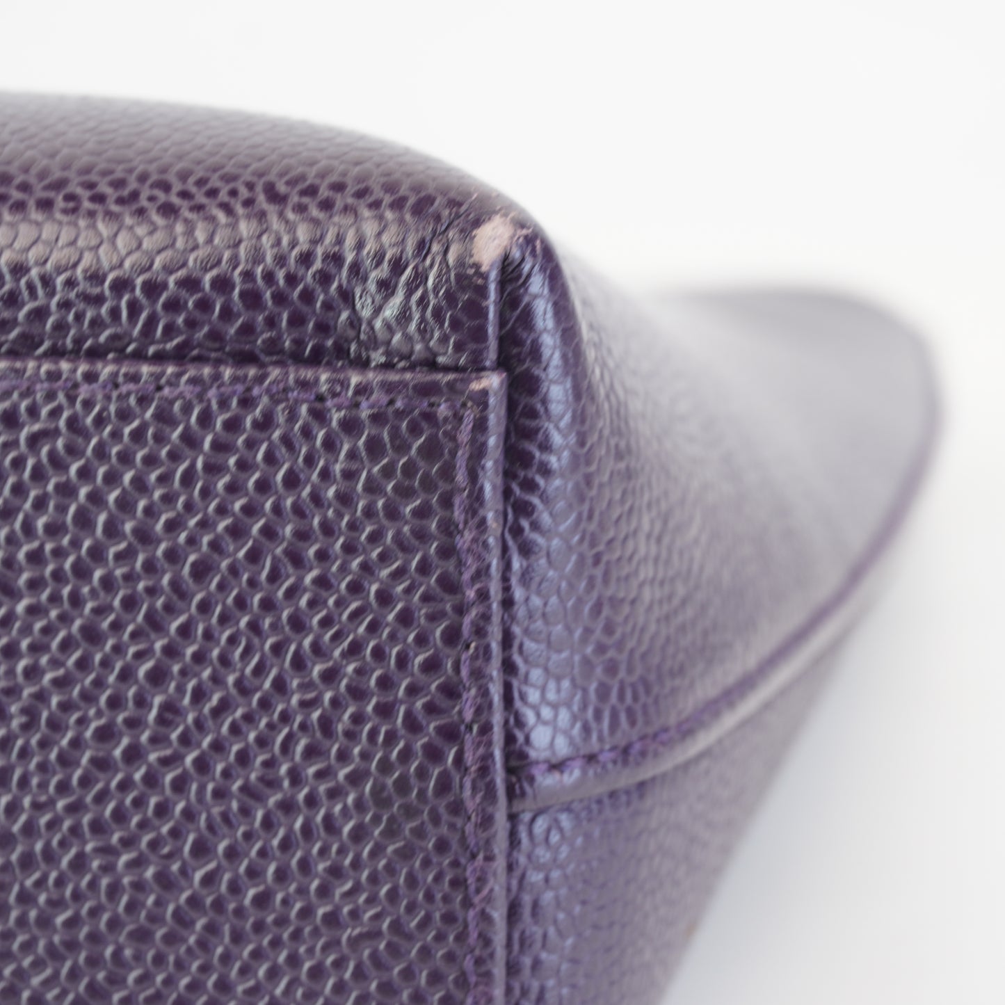 Chanel	Purple Bijoux Chain Shoulder Bag