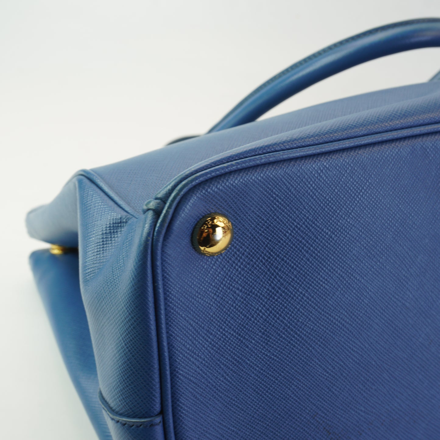 Prada	Galleria Saffiano Dual Zip GHW Large