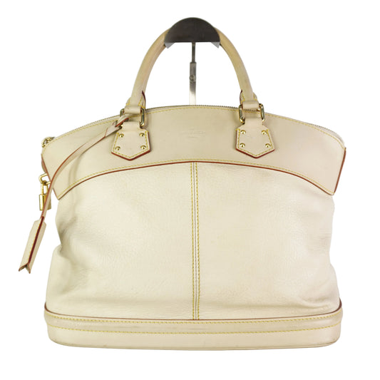 Louis Vuitton	Suhali Lockit Handbag Off White