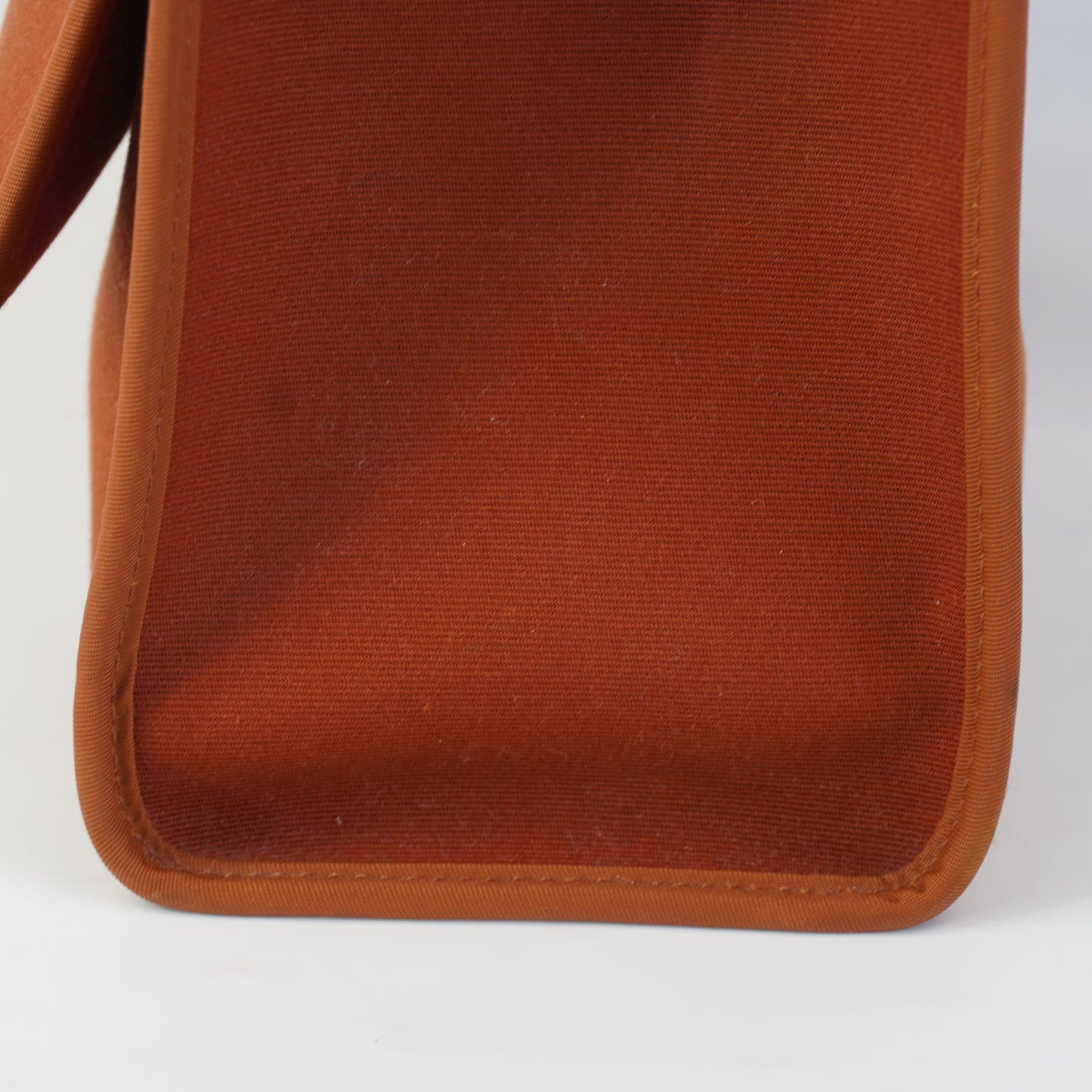 Hermes Herbag Zip 31 PM Tote Copper Orange