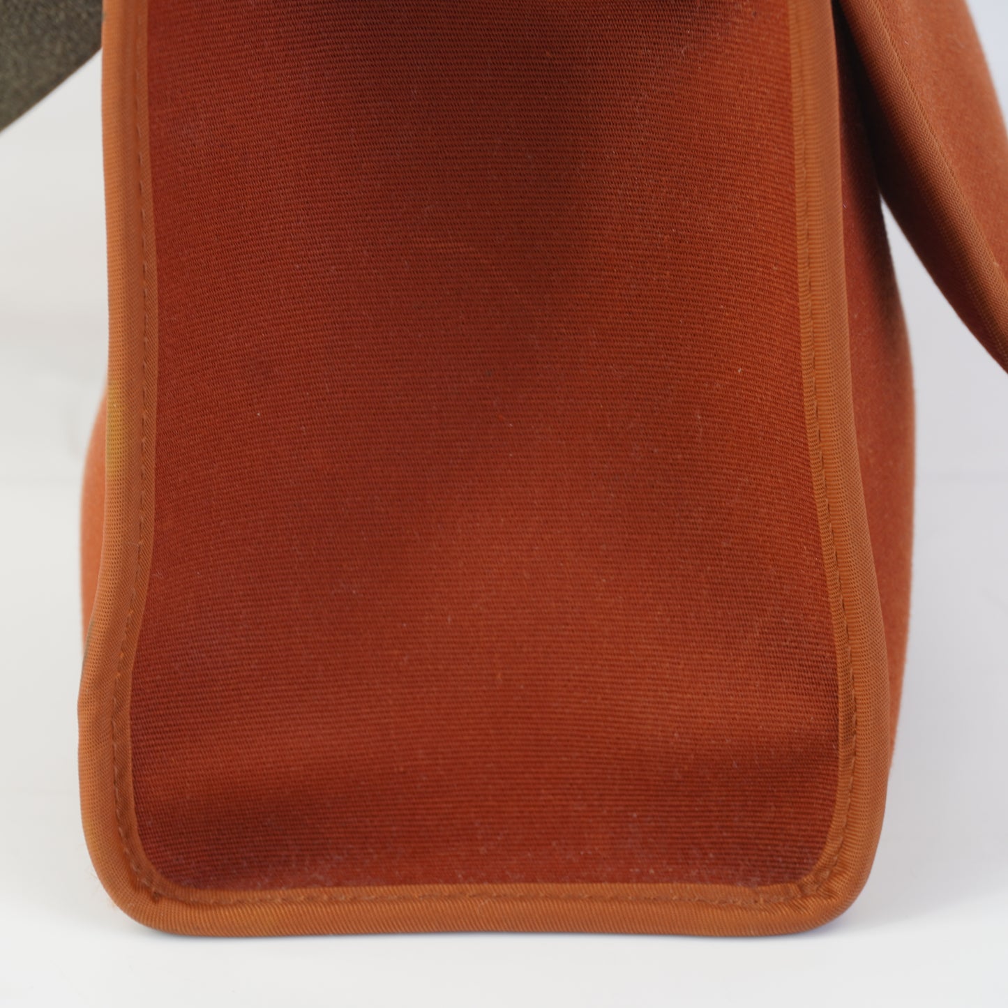 Hermes Herbag Zip 31 PM Tote Copper Orange