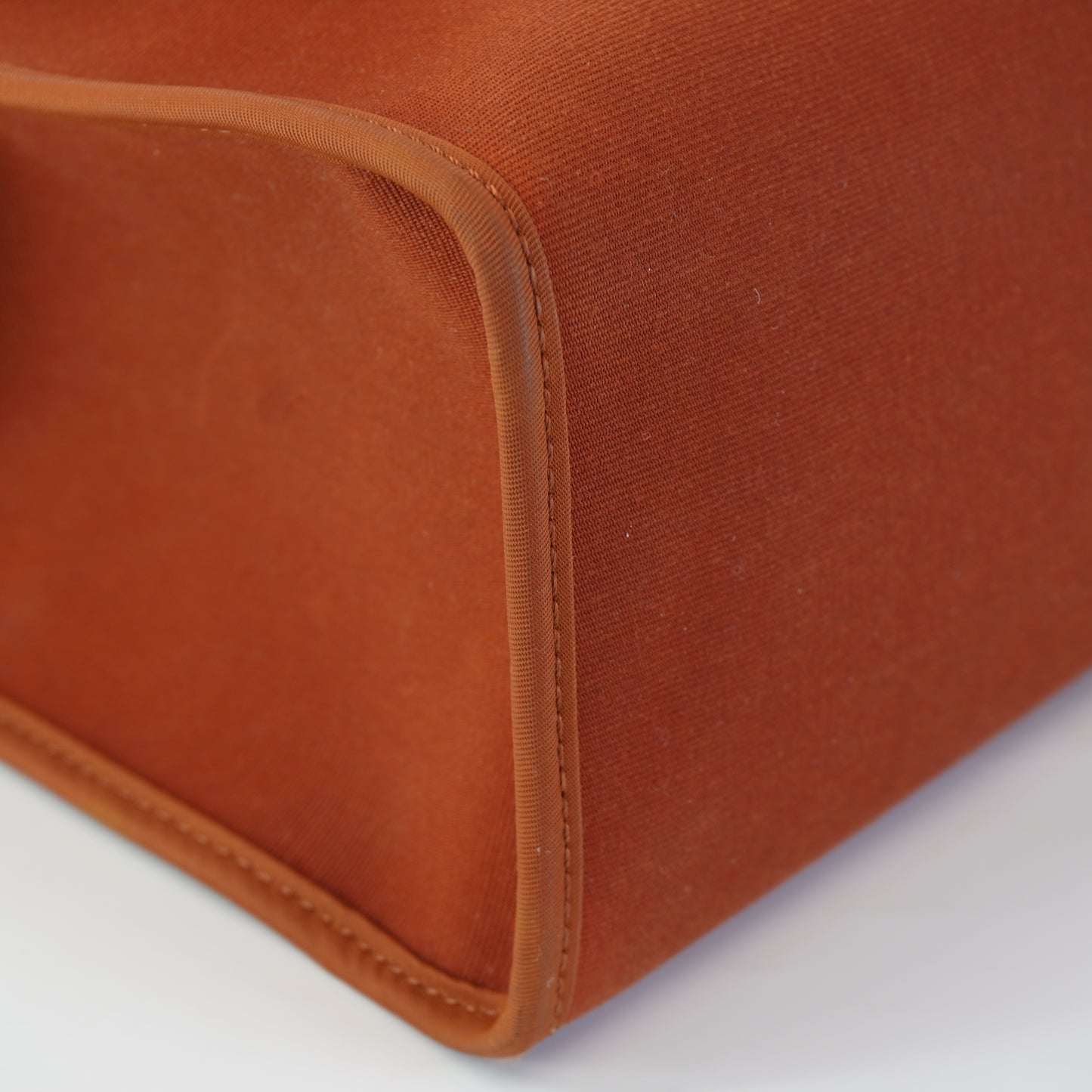 Hermes Herbag Zip 31 PM Tote Copper Orange