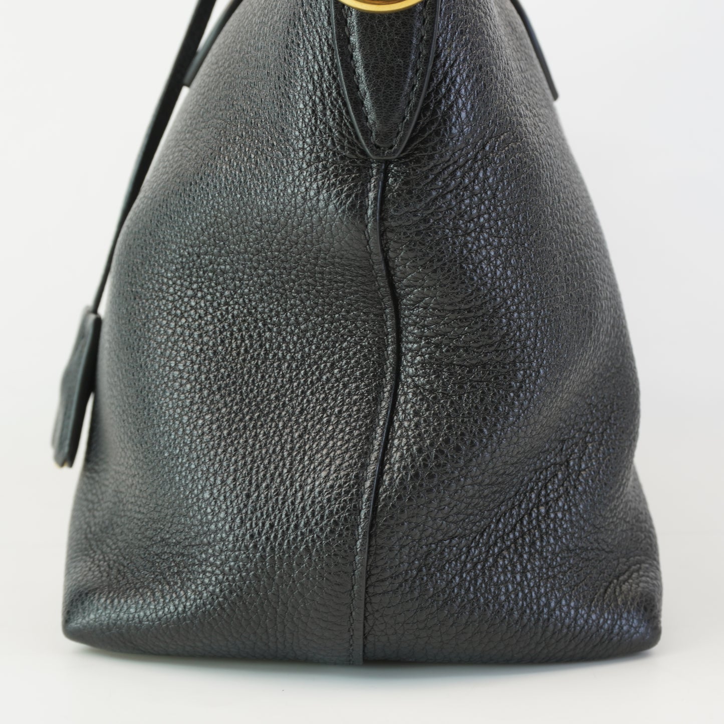 Prada Vitello Phenix Leather Top Handle Crossbody Bag