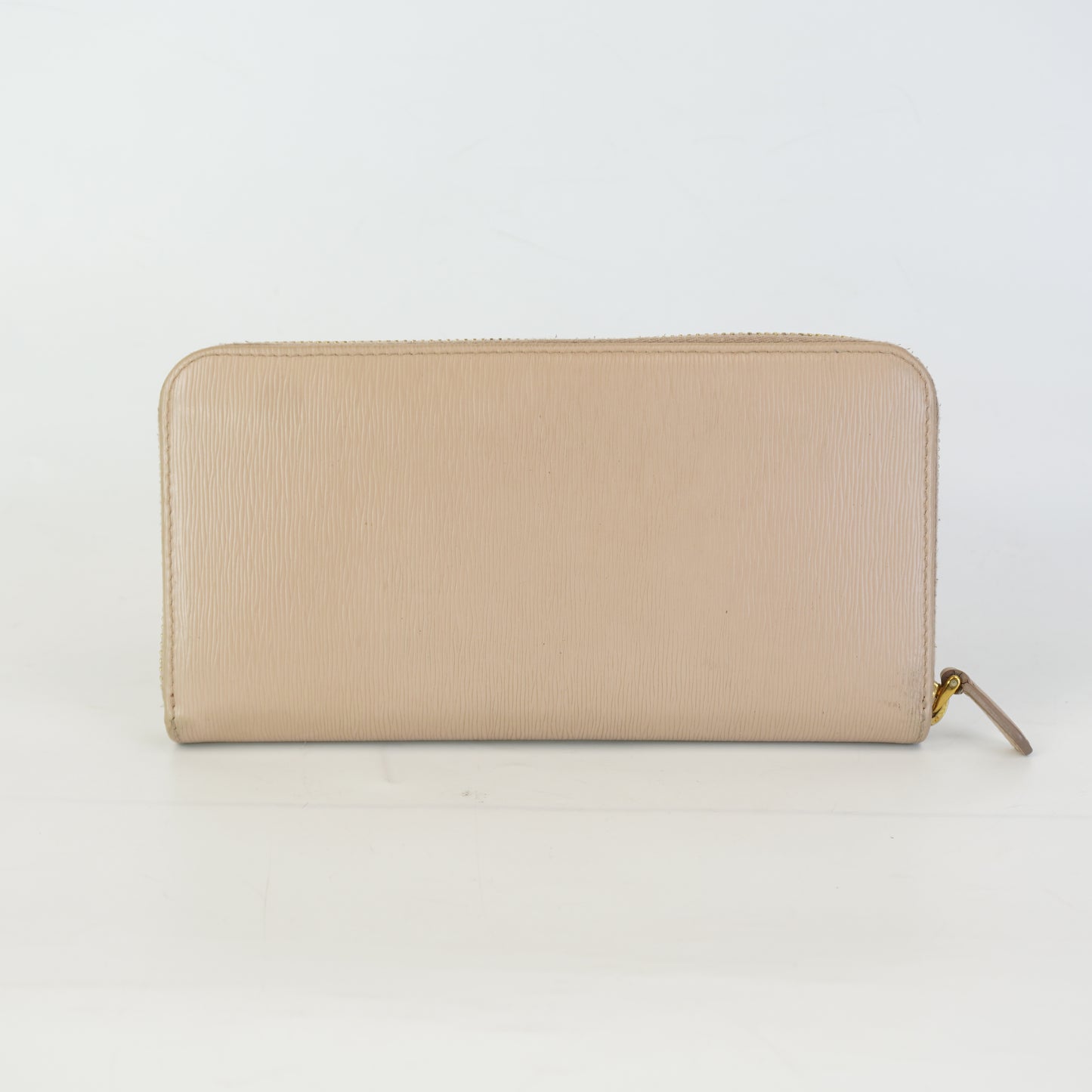 Prada Wallet Beige GHW