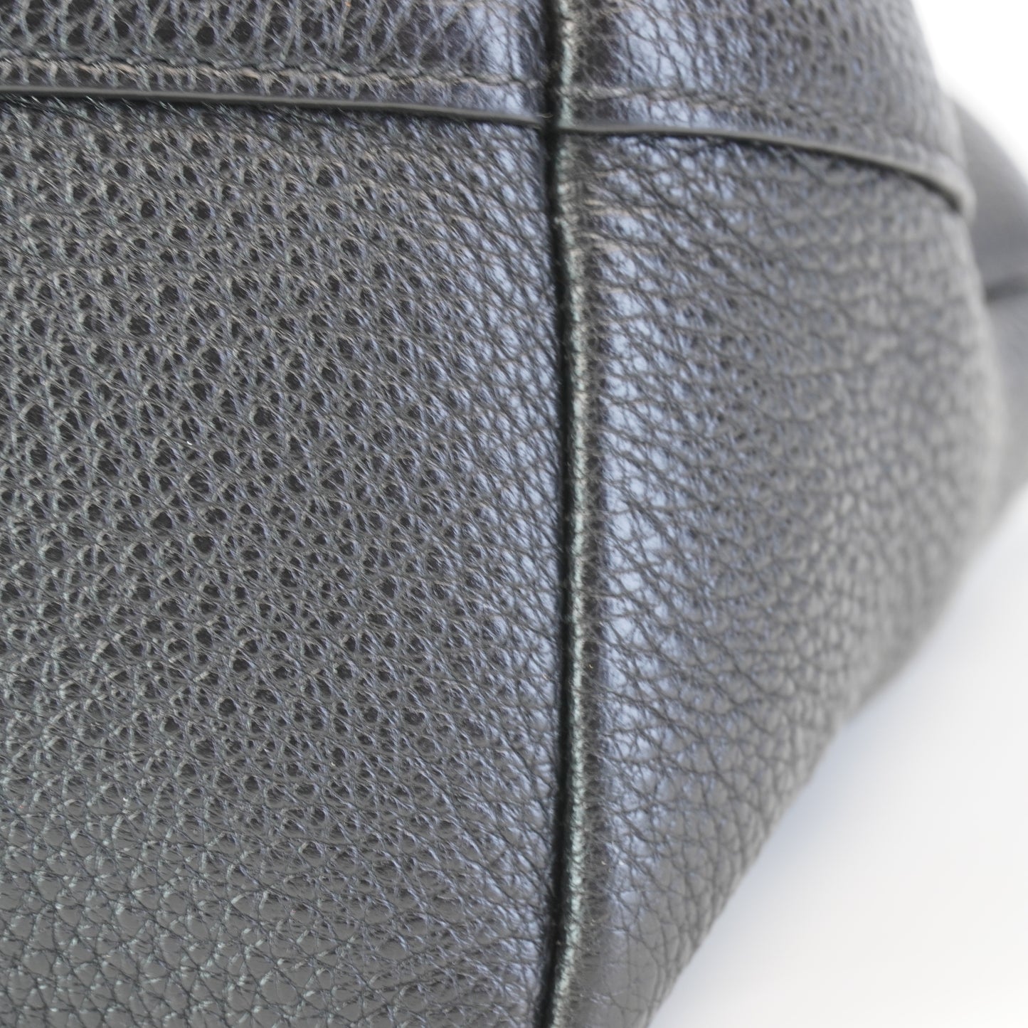 Prada Vitello Phenix Leather Top Handle Crossbody Bag