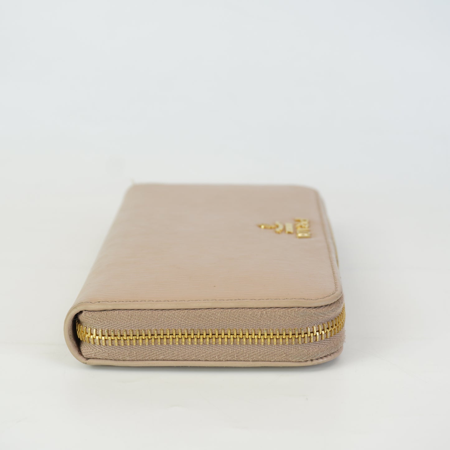Prada Wallet Beige GHW