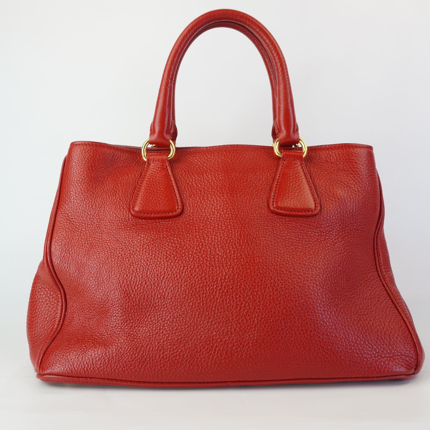 Prada Vitello Daino Red