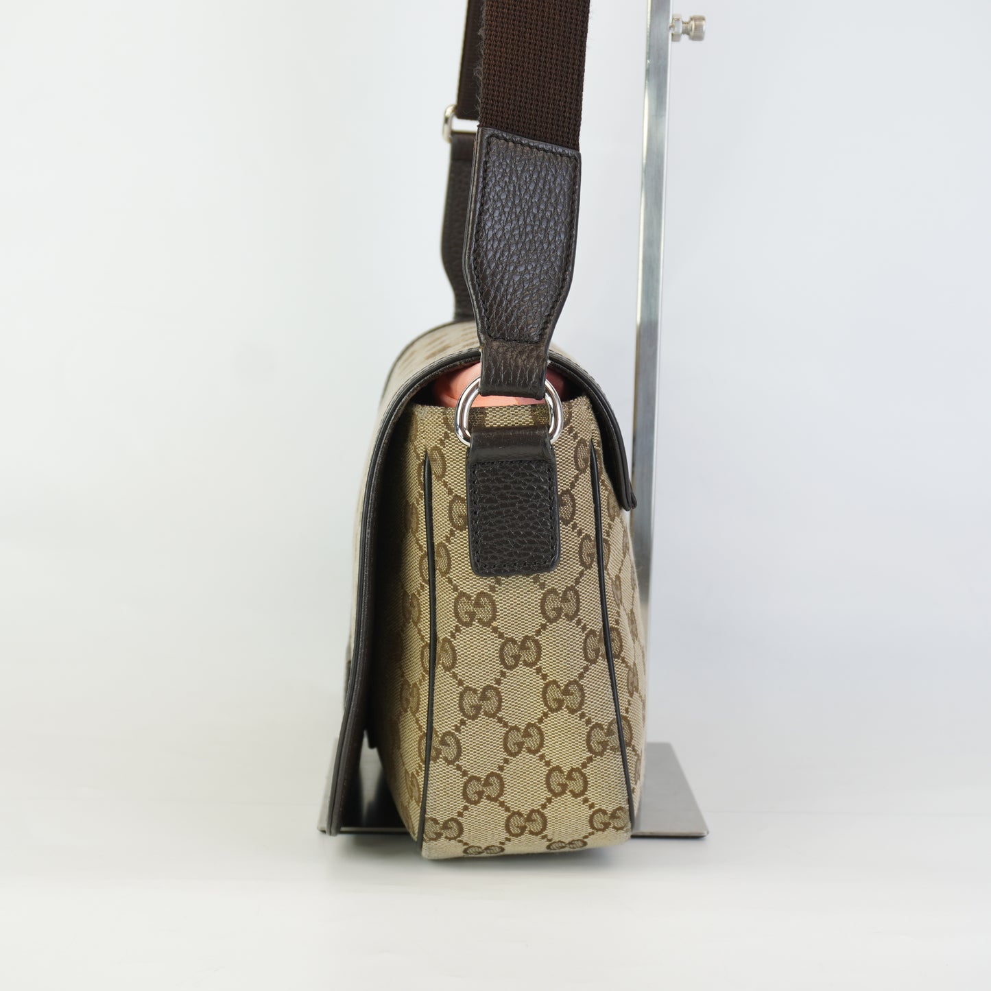 Gucci GG Canvas Messenger Bag