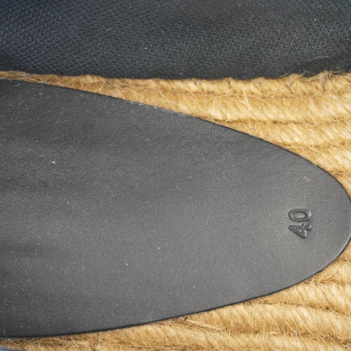 YSL	Blue Denim Espadrilles size 40
