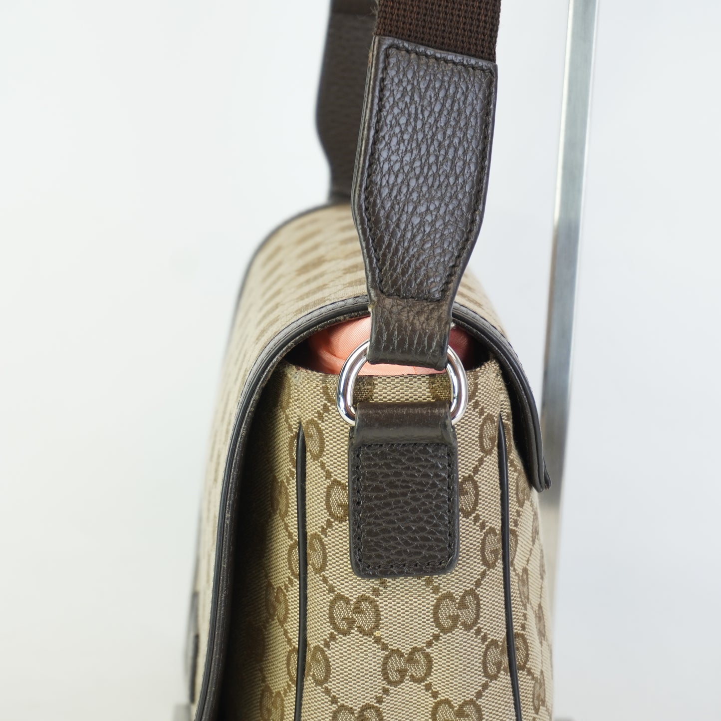 Gucci GG Canvas Messenger Bag