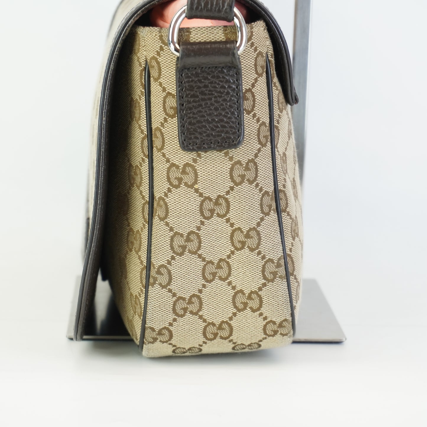 Gucci GG Canvas Messenger Bag