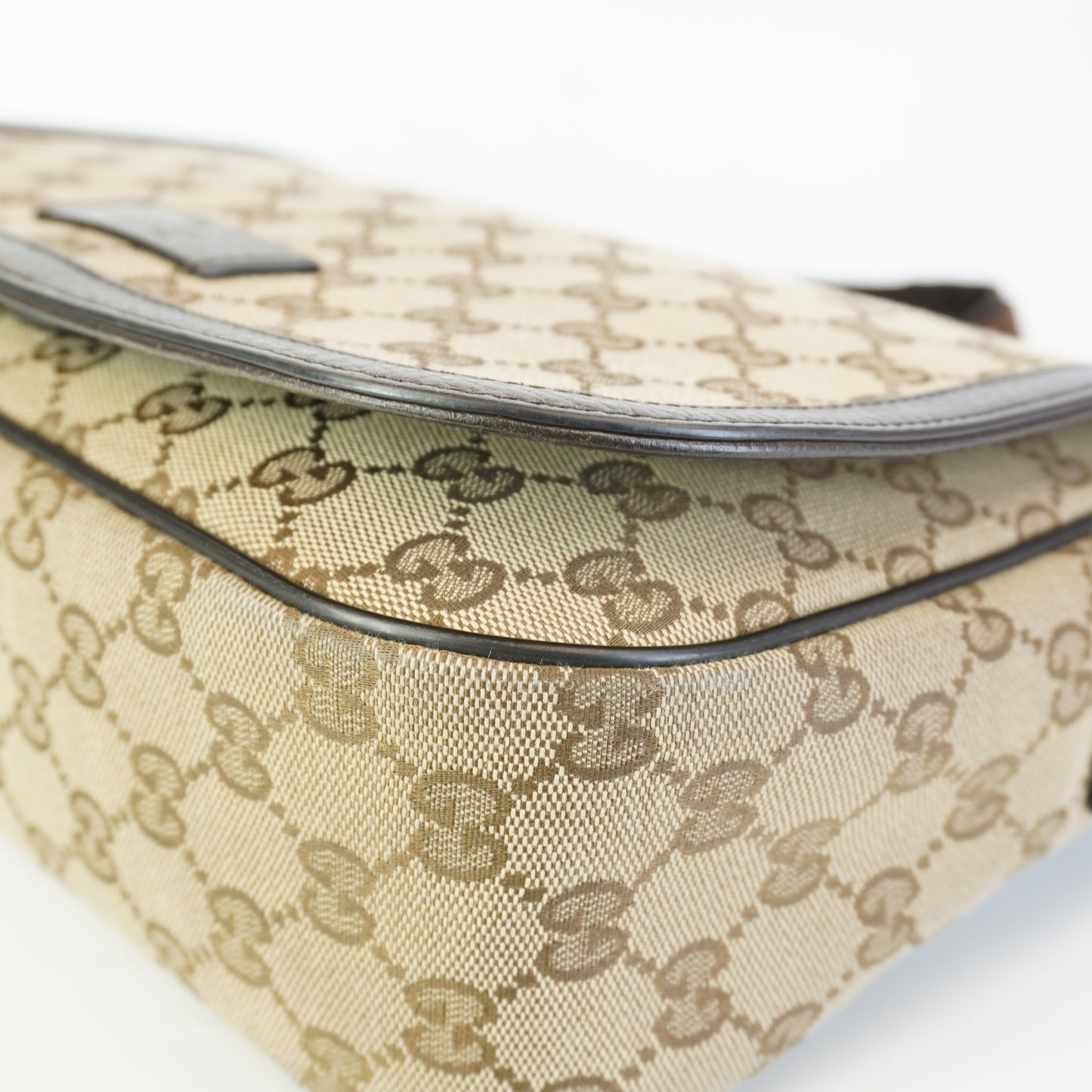 Gucci GG Canvas Messenger Bag