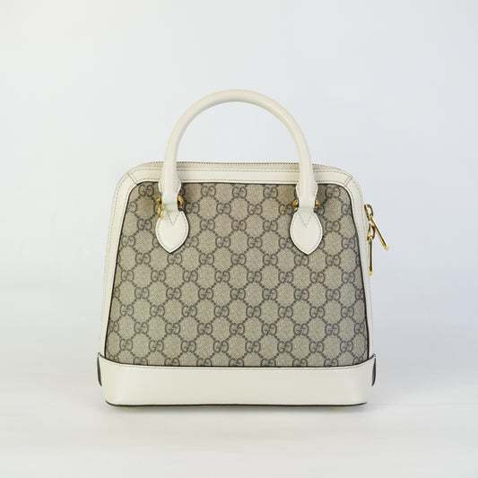 Gucci Horsebit White GHW Small