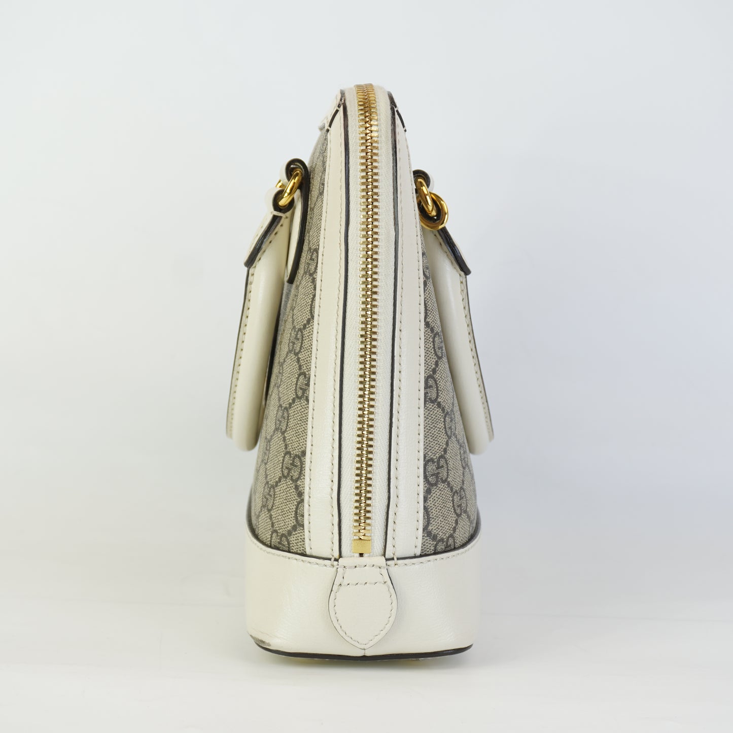 Gucci Horsebit White GHW Small