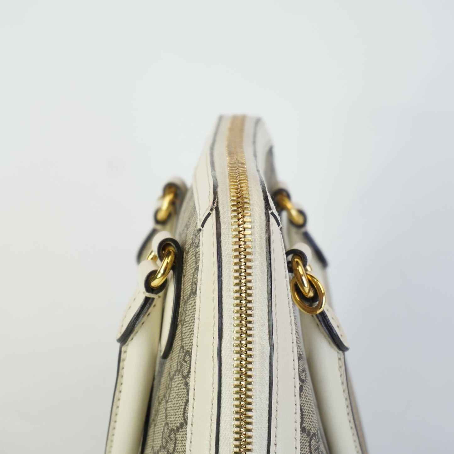 Gucci Horsebit White GHW Small