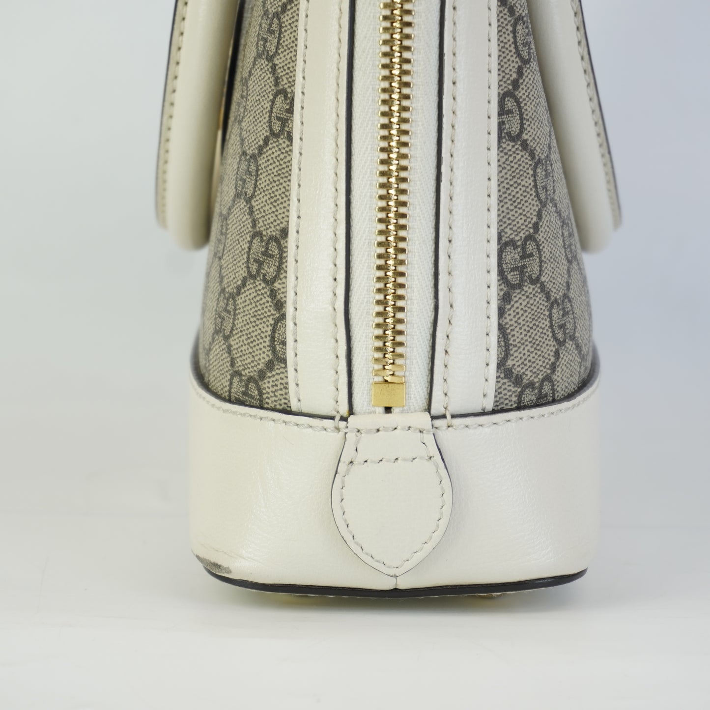 Gucci Horsebit White GHW Small