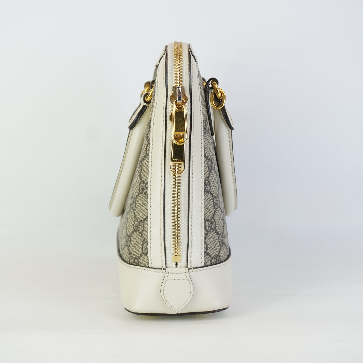 Gucci Horsebit White GHW Small