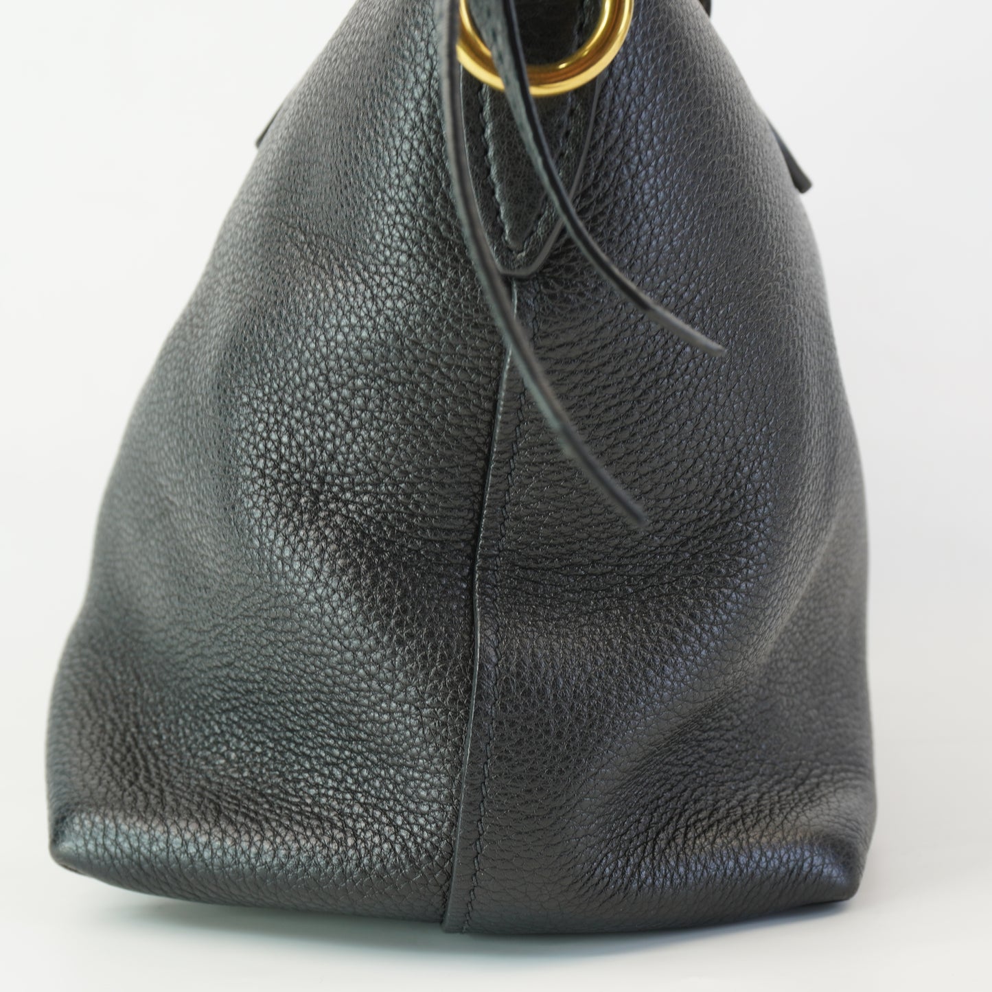 Prada Vitello Phenix Leather Top Handle Crossbody Bag
