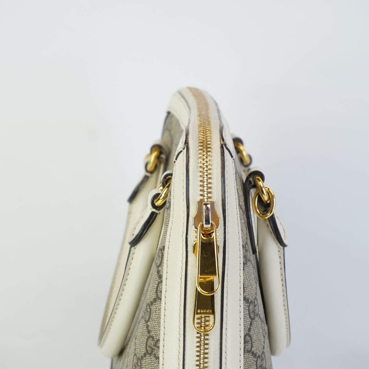 Gucci Horsebit White GHW Small