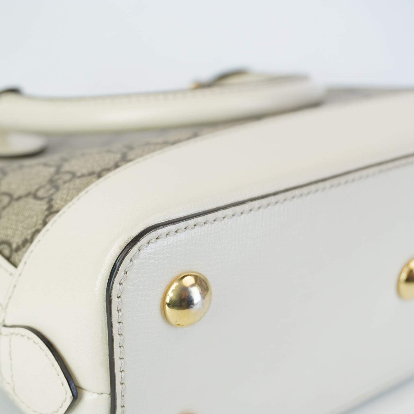 Gucci Horsebit White GHW Small