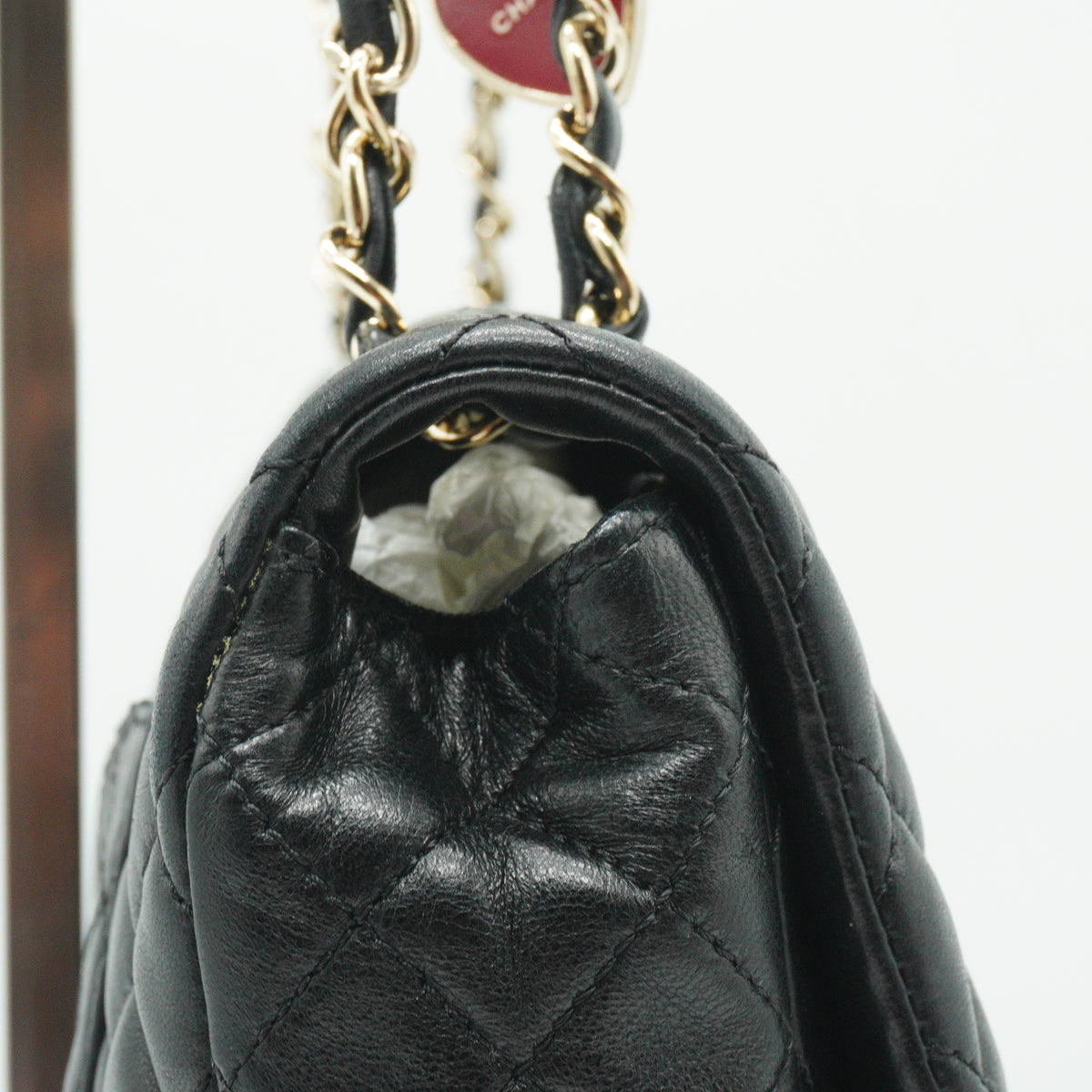 Chanel Black quilted leather Flap Handbag Small GHW