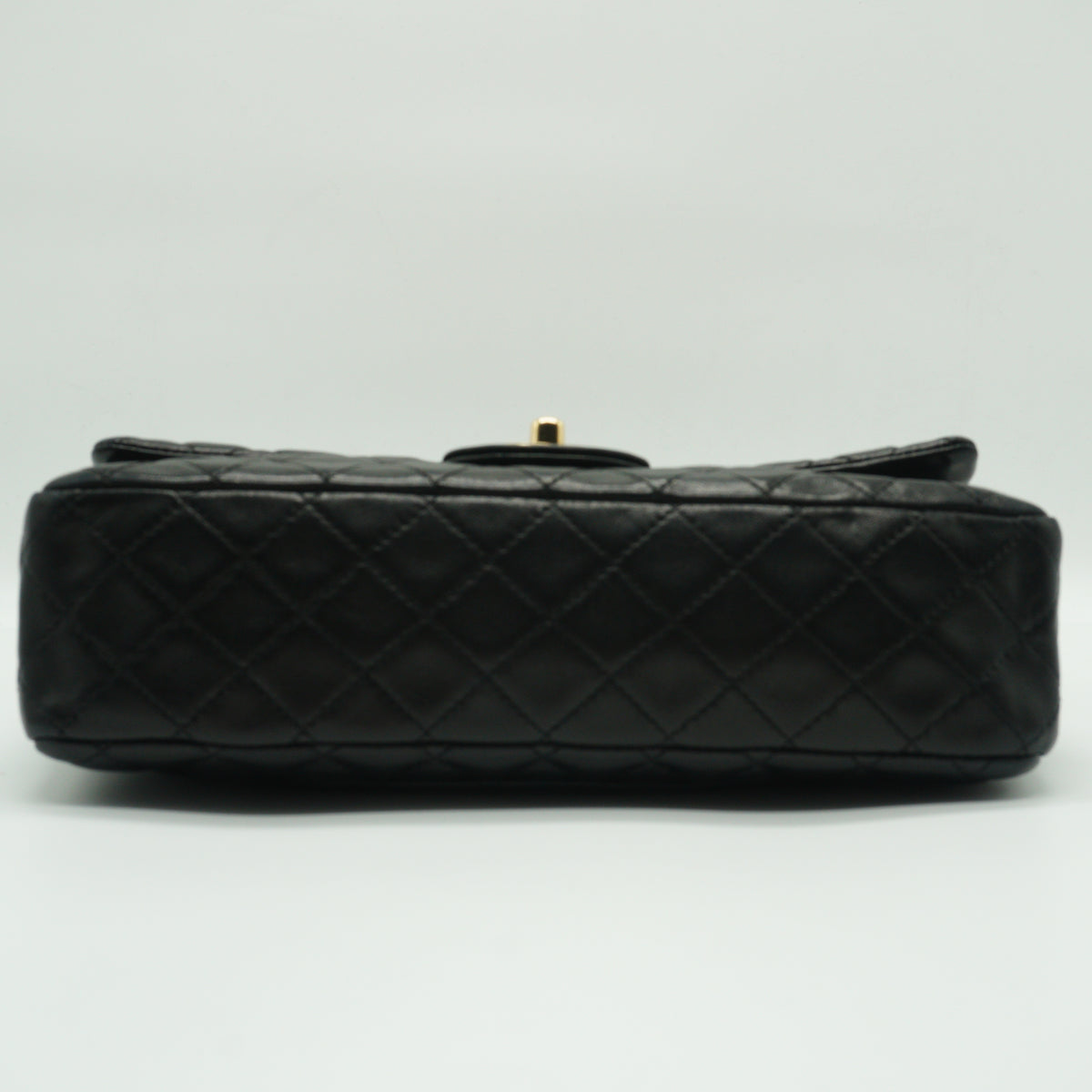 Chanel Black quilted leather Flap Handbag Small GHW