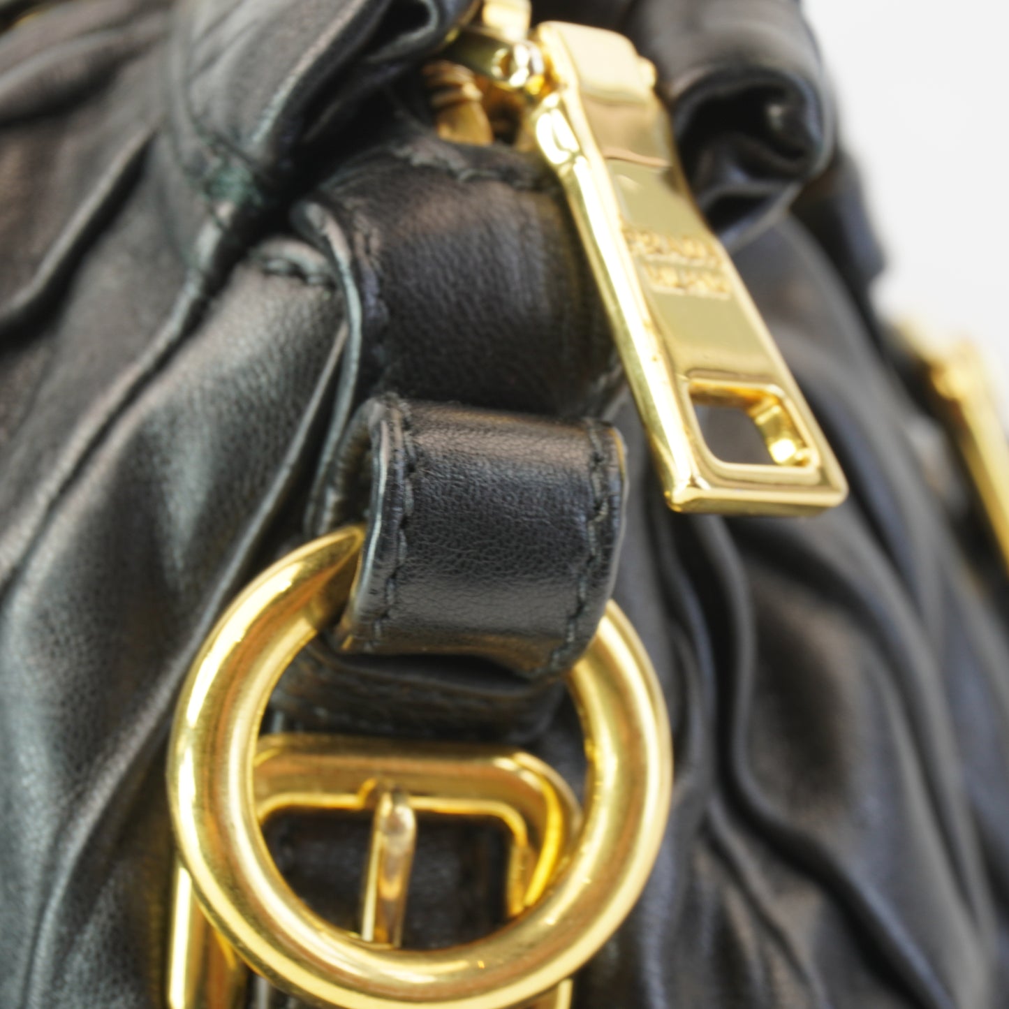 Prada Nappa Gaufre Leather